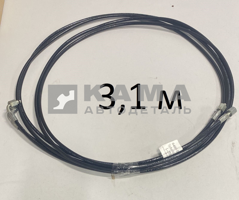 трубка подъема кабины/запасного колеса ПЛАСТМАССОВАЯ 3,1 м.(штука) 6460-5009057