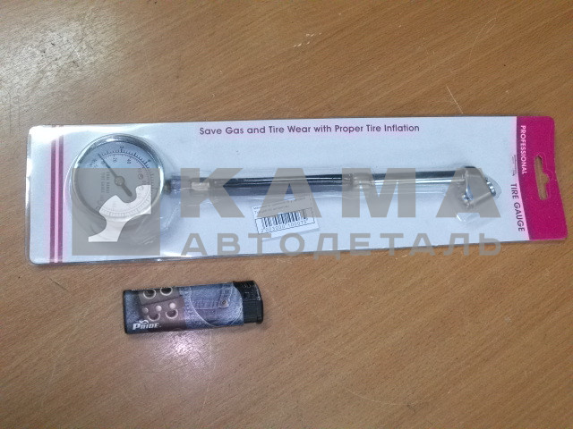 манометр шинный с шлангом (в упаковке)