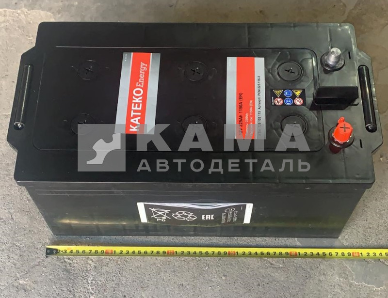 АКБ 6СТ - 225 А/ч "Катеко Energy" 518х276х242 (о/п "+" расположен справа) Чехия