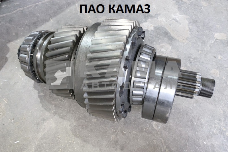 дифференциал раздаточной коробки в сборе 65111-1802152-10 (44 зуба) с валом с шестернями ПАО КАМАЗ