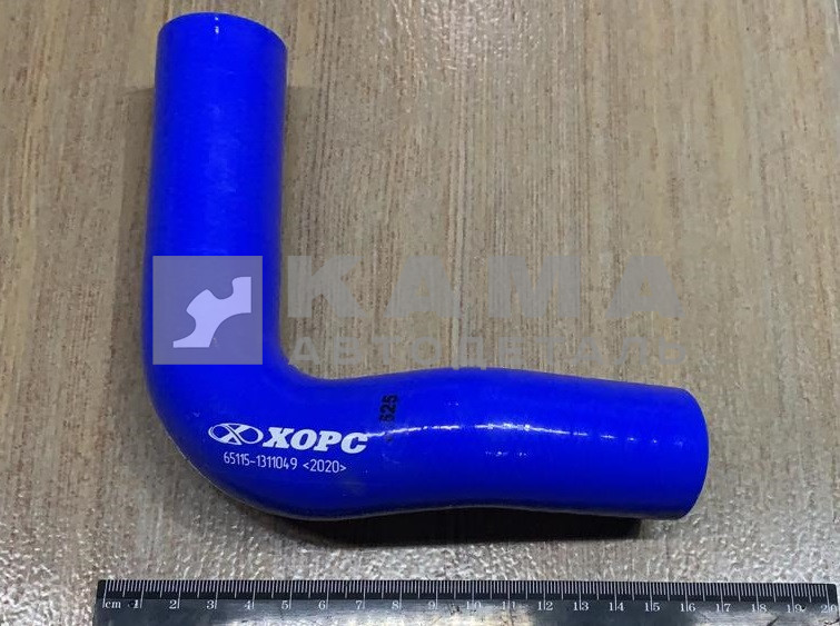 патрубок расширительного бочка СИЛИКОН "ХОРС" (Д32, угловой малый) 65115-1311049 (РТИ)