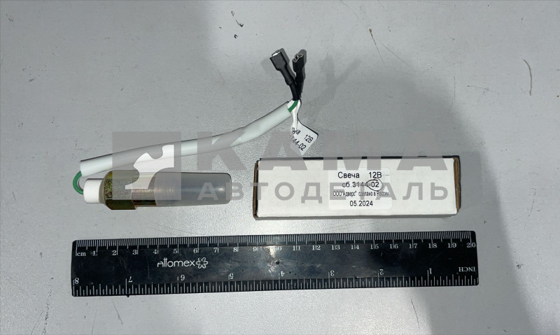 свеча ПЖД "БИНАР 5 Компакт" 12V сб.3144-01/02 (старая сб. 1128)