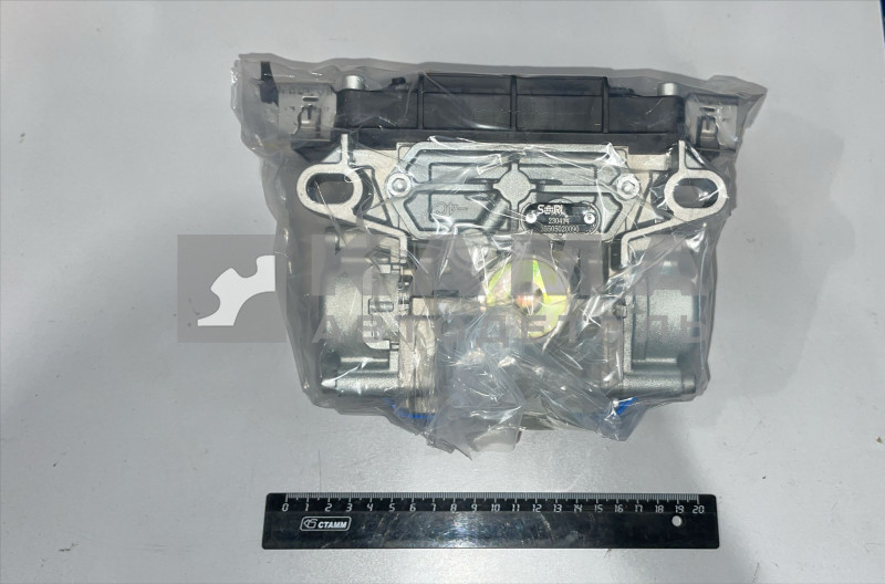 Блок управления АБС с клапаном воздухораспределительным SORL 35505020090 (аналог WABCO 4005000810) прицепы "НЕФАЗ" и др.