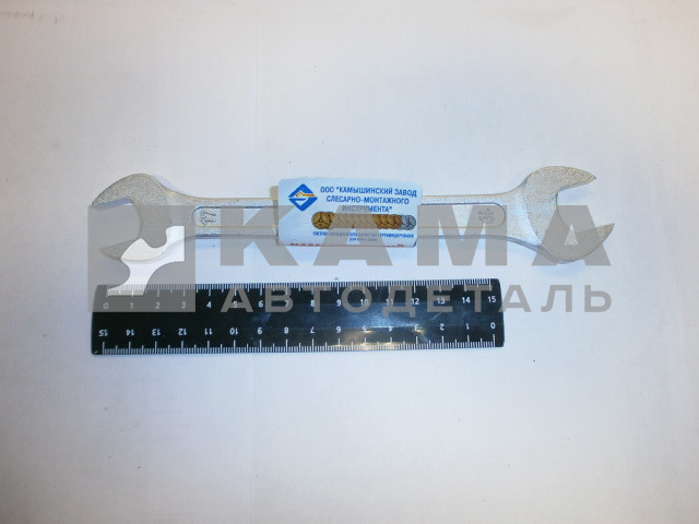 ключ рожковый 17х19 мм., цинк РОССИЯ (144625/7541719)