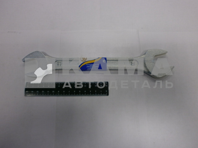 ключ рожковый 27х30 мм., цинк (КЗСМИ)// РОССИЯ (14382/7542730)