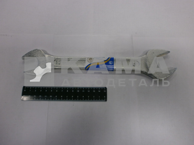 ключ рожковый 27х32 мм., цинк (КЗСМИ)// РОССИЯ (14384)