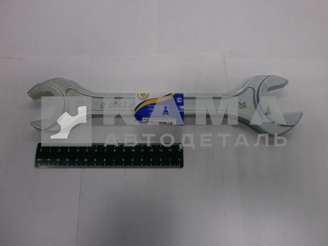 ключ рожковый 32х36 мм., цинк (КЗСМИ)// РОССИЯ (14388)