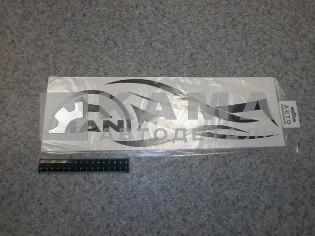 наклейка "MAN" к-т из 2-ух на 2 стороны (40х46 см) цвет черный, на форточки