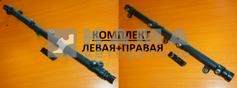 рампа топливная Е-4 common rail (к-т!!!лев.+прав.) "BOSCH"-Оригинал (аккумулятор 0445228005+0445228006)
