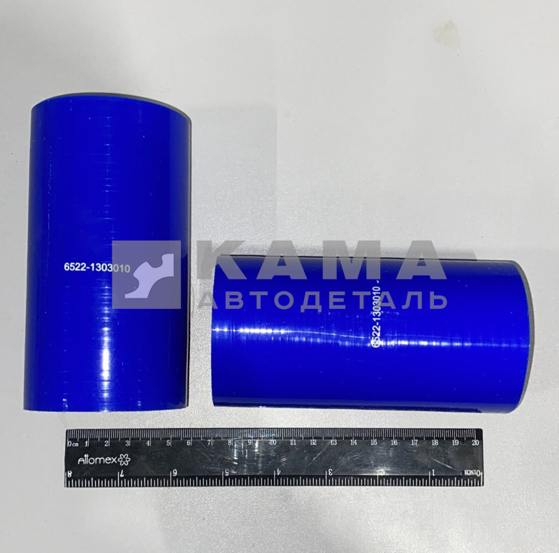 патрубок радиатора 010-6522 СИЛИКОН "СИЛКО и др." верхний (прямой, Д60х130) 6522-1303010-01 (РТИ)