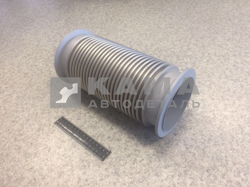 металлорукав КАММИНС / Евро5 ЗАВОД "на ХОМУТАХ" Д120мм L292мм 6520-1203012-02 (000.4859.244.000)М3