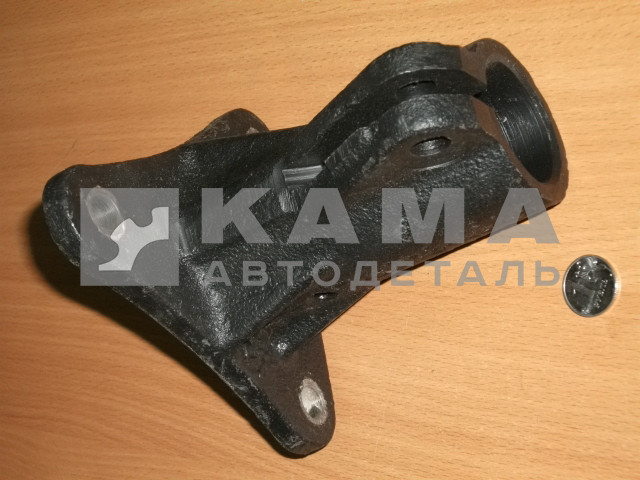 кронштейн крыла металл. 5410-8404151 (под трубу крепление на 3 болта, хомут)*