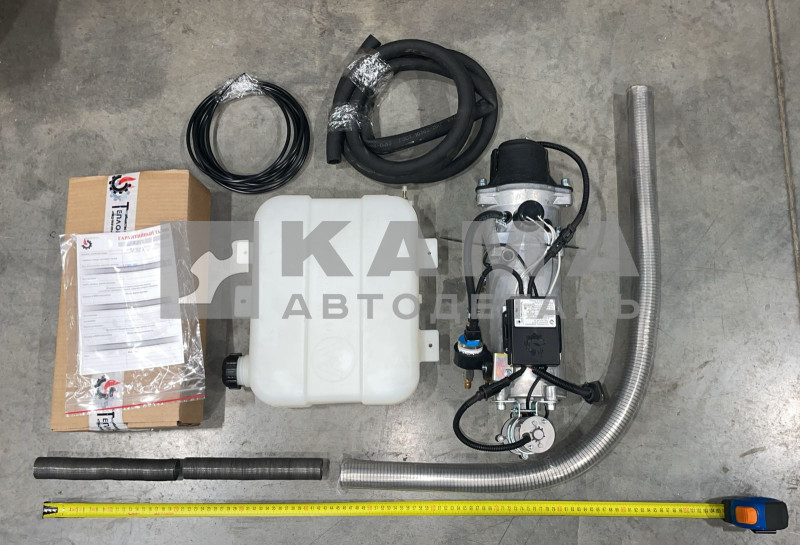 Предпусковой Жидкостный Подогреватель Двигателя 16-01-24-СТ (24V!) в сб. с монтажным комплектом