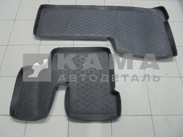 коврики на а/м КамА ЕВРО к-т из 2ух полиуретан
