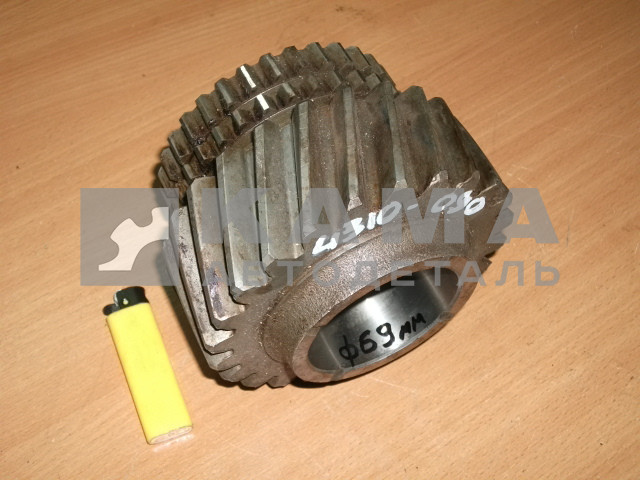 шестерня РК пром.вала 4310-1802090 стар.обр.(24з.,Dвнутр.69мм, под ролики)