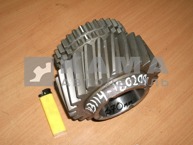 шестерня РК пром.вала 43114-1802090 стар.обр.(24з., Dвнутр.70мм, под сепаратор)