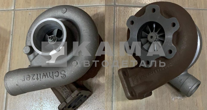 турбокомпрессор Schwitzer РЕМОНТный Правый S2B-317809 (6 шпилек М8, Д100мм) ГАРАНТИЯ 3мес.