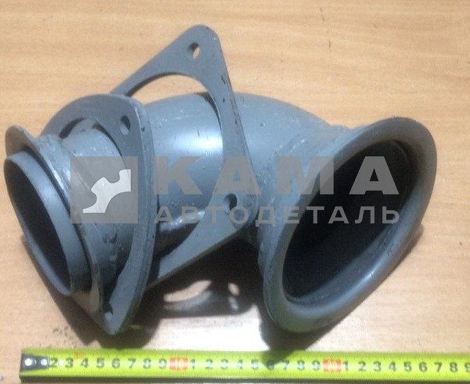 труба приемная - УГОЛ двс КАММИНС 65115-1203050-91 (флянцы: 3 отв./ 4отв.)