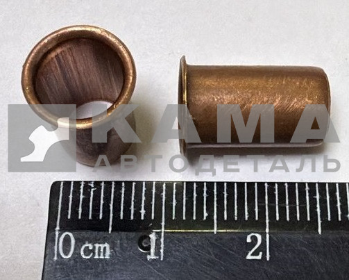 втулка тормозных трубок П/А Д10 ЛАТУНЬ (d7,5) НА ТРУБКУ П/А 10х1,5