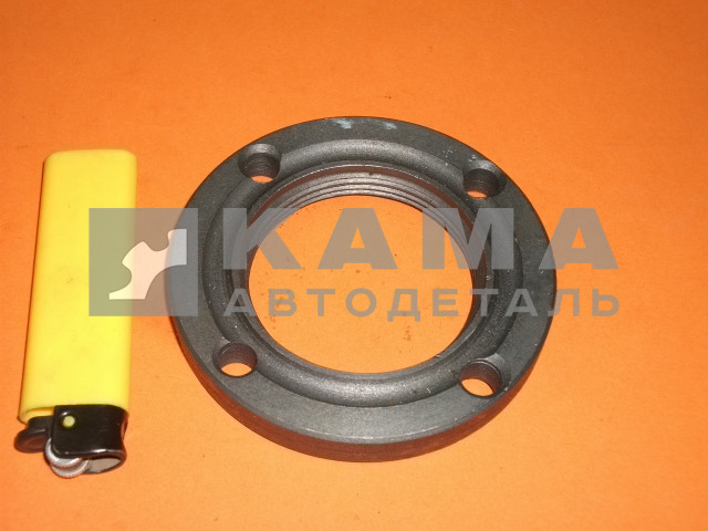 гайка КПП 870512 ЗАВОД (круглая Большая, М52х2LH-6H) перв."Длинного"вала