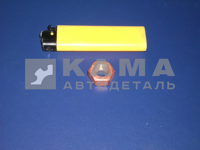 гайка М10 оМЕДНенная (вых. коллектора) (М10х1,25) 1-21647-27
