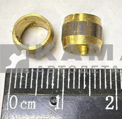 муфта торм трубки d 6 (латунь) 864846-20