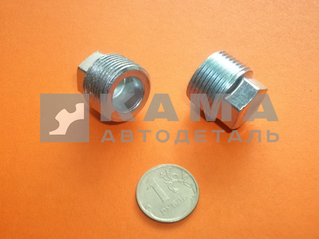 пробка М22х1,5 (ключ х17,выемка) крышки башмака балансира ( КГ1/2"; 1/43244/11; 262512)