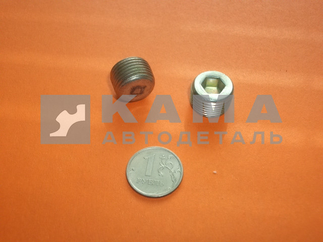 пробка М16к. масленого насоса КГ 3/8" (внутр.6гранник) 870882