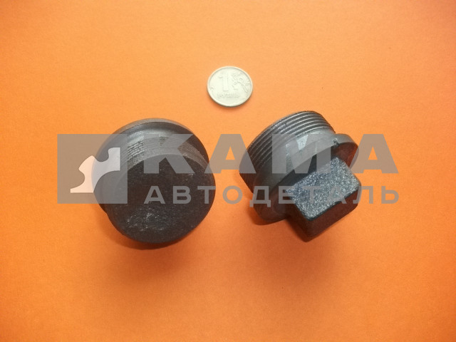 пробка М39х1,5 МОД ЕВРО,БЕЗ выемки. ("эконом") 4-х гранник на 22