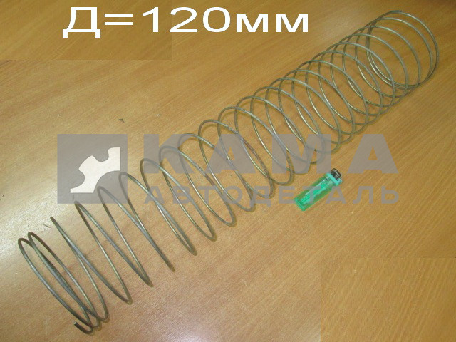 пружина-вставка (распорка) ст.обр. Д=120мм (внутренняя, патрубка воздушного -"сапога")