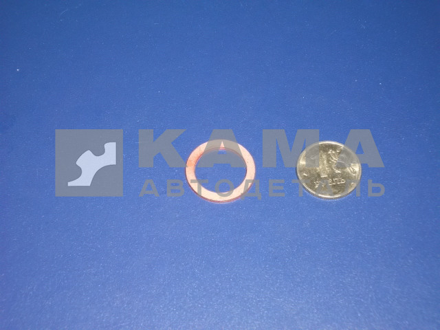 шайба медная Д16 (1-02570-60) 16х22х1,5