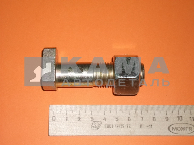 шпилька колеса МАЗ ("САПОЖОК") с гайкой 5335-3104008+3101040