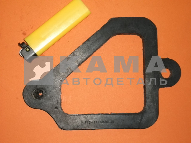 прокладка вПускного коллектора 740.1115036-01 (резиновая, "треугольная")