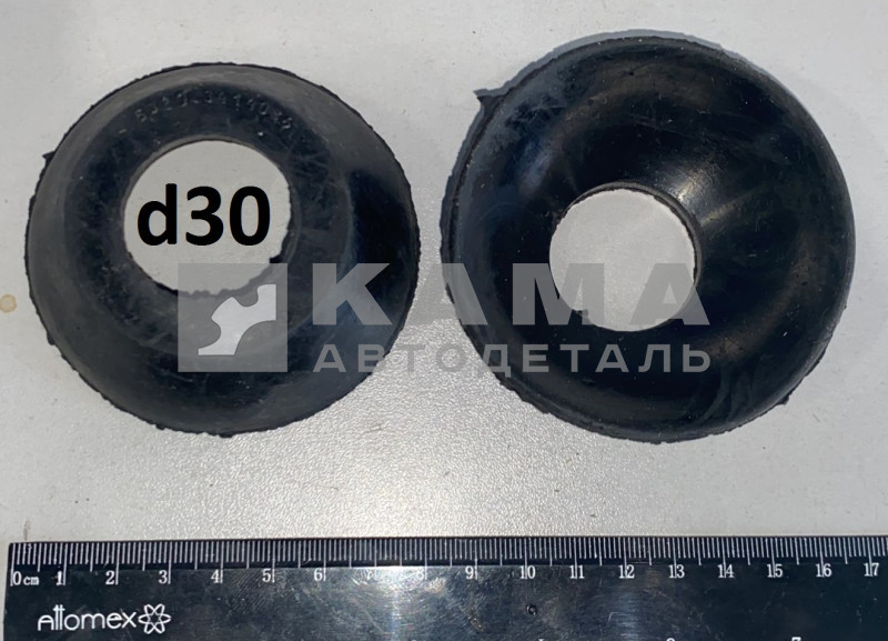 пыльник рулевого пальца "БОЛЬШОЙ" 5320-3414036 Д30мм (мЕньшее "отверстие") (РТИ)