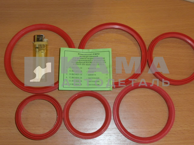 р/к гидроцилиндра 55111-10т./65115-15т. ЕВРО (полеуретан)