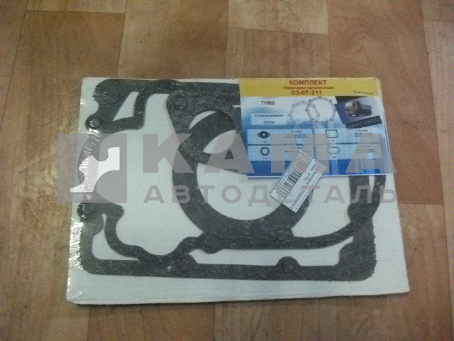 ремкомплект прокладок на ТНВД ЕВРО (4 наим) (РТИ) 03-07-211