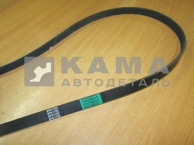 ремень 1703 ЕВРО 6РК-1703 (дешевый) (740.20-1307170)