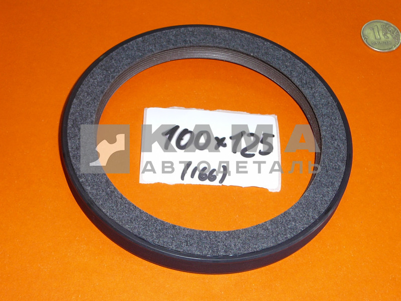 сальник 100х125х12 ("войлок"- импорт Оригинал) гидромуфты 740.1318166 410457-FR