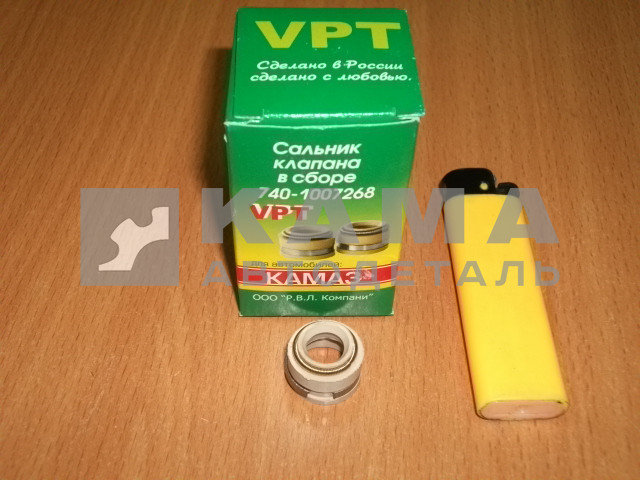 сальник клапанов ГБЦ белые в упаковке (цена за упаковку! к-т 8 шт.) 10х18х12 740.1007268