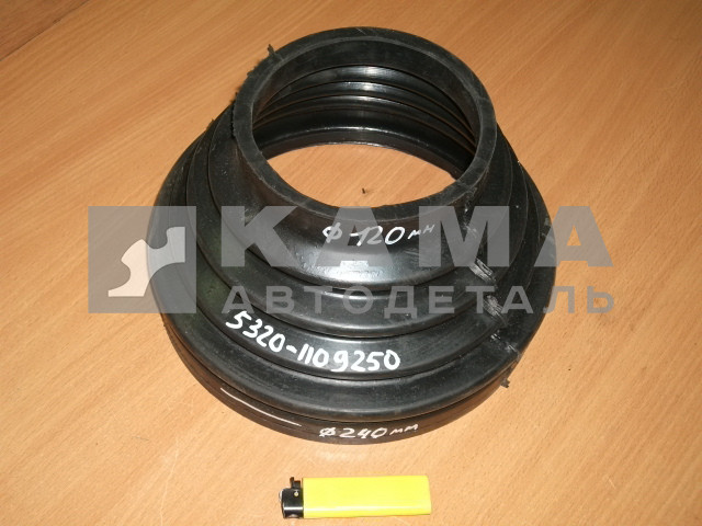 уплотнитель возд фильтра Ст.Обр. гофра 5320-1109250 (D120мм) (РТИ)
