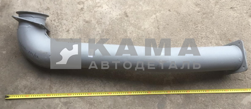 труба глушителя КАММИНС 43255-1203214-12 (от металлорукава до глушителя)