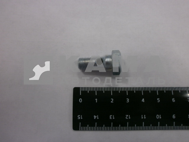 штуцер-болт М8х1-21 обратки форсунки (С ВЫСТУПОМ) 740.70-1104368-10 (common rail)