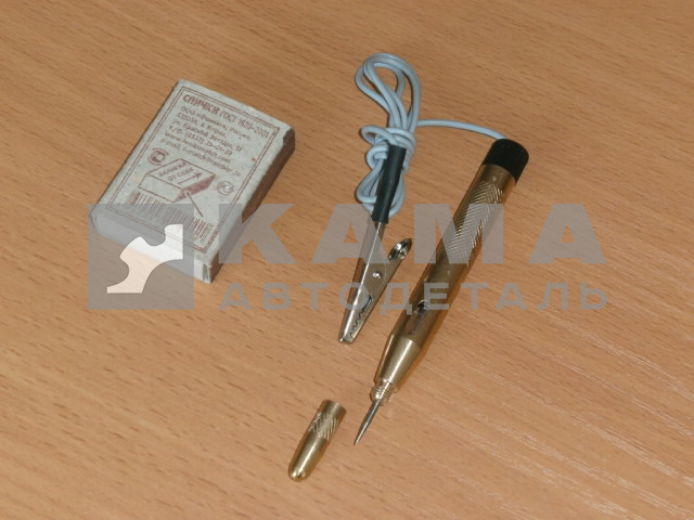 пробник электрический автомобильный 6-24V, 110 мм., металл. корпус// (555105/65270)