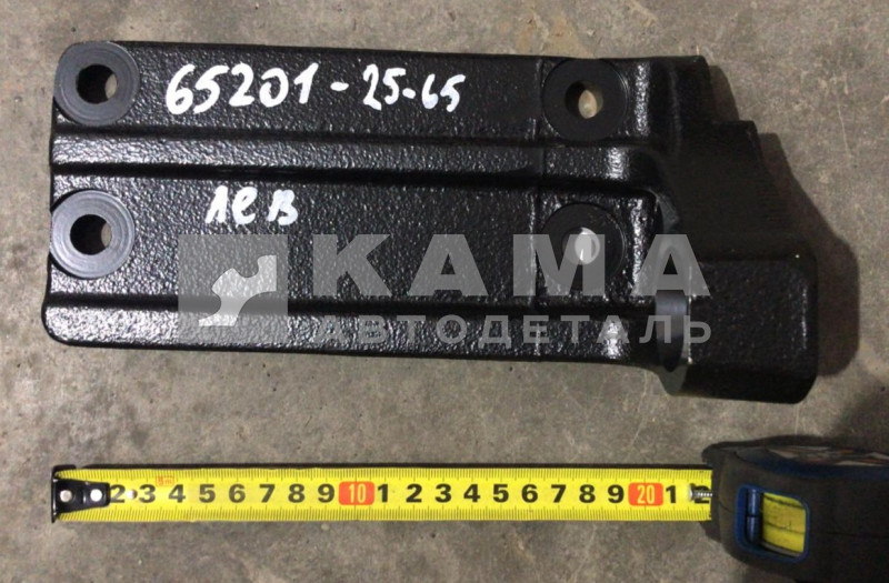 кронштейн двигателя (на КПП) задней (боковой) опоры Левый 65201-1001125-65