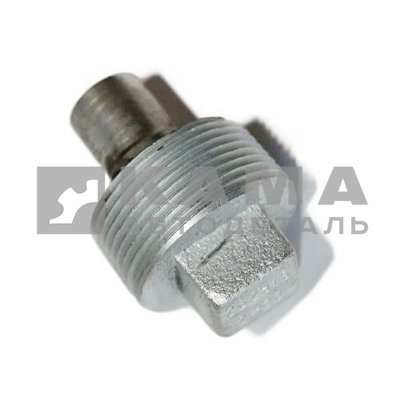 пробка М40х2 (КПП) с МАГНИТом 14.1701306 (крупная резьба М42, 4-х гранник)