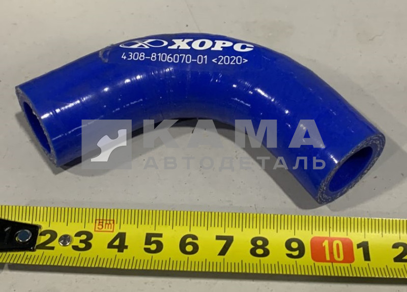 патрубок установки подогревателя 4308-8106070-01