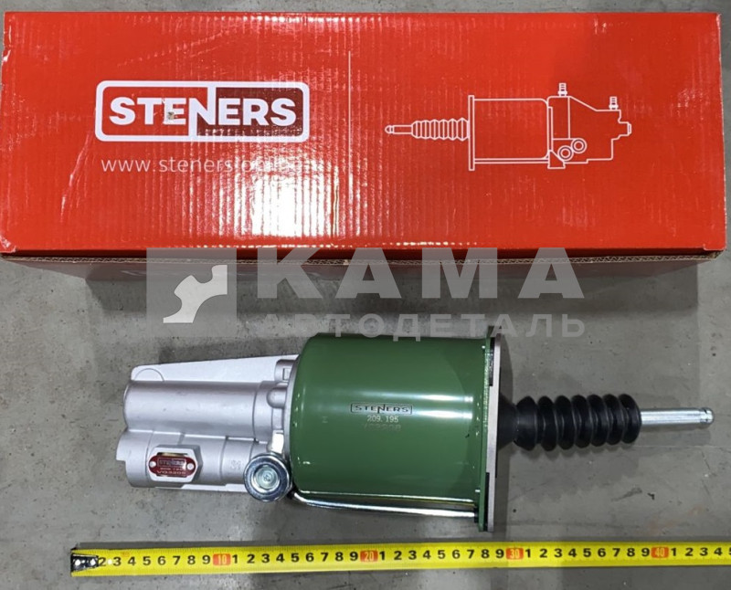 ПневмоГидроУсилитель (ПГУ) привода сцепления ЕВРО "STENERS" 209.195 (аналог I88094 KNORR-BREMSE)