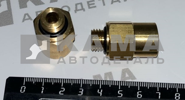 фитинг Металл. Прямой М12хД10 (9512 10-M12х1,5-C)(Ю13)