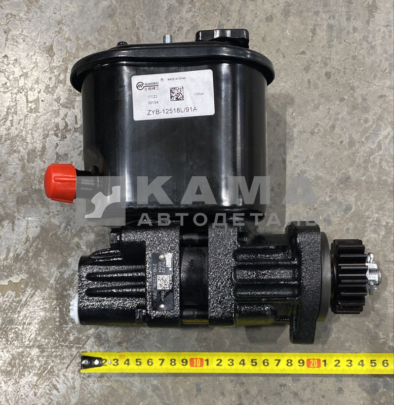 насос Гидро Усилителя Руля (ГУРа) 4310-01/02 (ан.Борисов) ZUB 12518L/91A (наруж.резьба обратки М24) БЕЗ ГАРАНТИИ