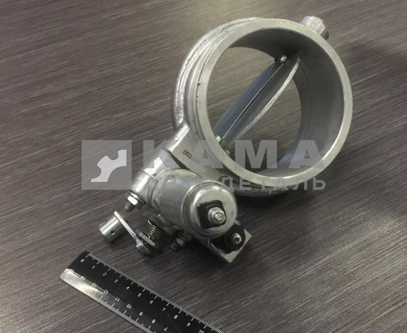 заслонка горного (вспомогательного) тормоза 8401.1030232-10 в сборе (160*150*182 "пол оборота" Электр.)